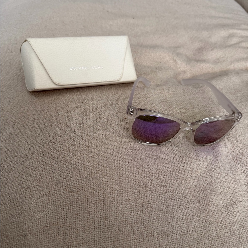 Michael Kors Clear Frame Sunglasses - Picture 4 of 4